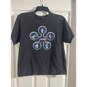 Vintage/Y2K Nsync Shirt Kids Size Large/Adult Small Justin Timberlake
